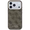 Funda GUESS 4G & Big Resin Logo para iPhone 17 Pro / 18 Pro - Marrón