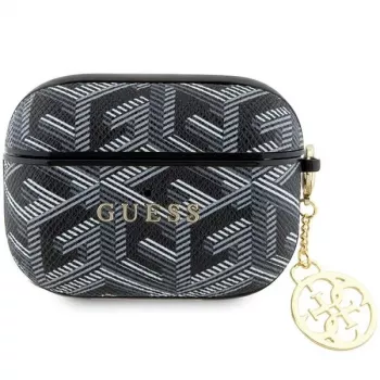Funda GUESS GCube Charm para AirPods Pro - Negro