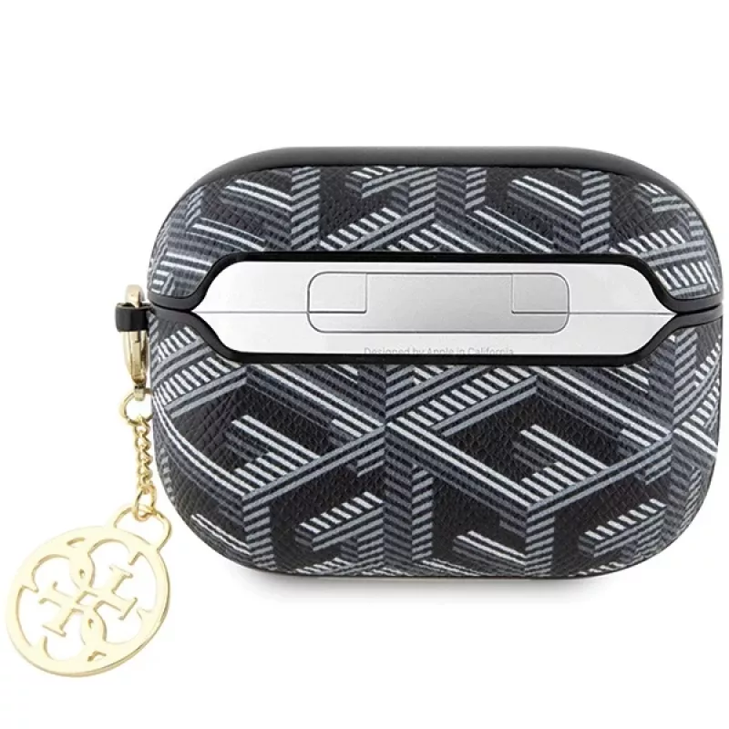 Funda GUESS GCube Charm para AirPods Pro - Negro