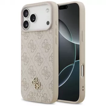 Funda MagSafe GUESS 4G Small Classic Logo para iPhone 18 Pro Max / 17 Pro Max - Rosa