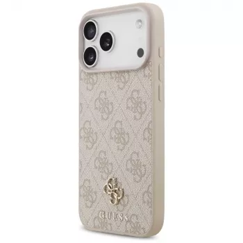 Funda MagSafe GUESS 4G Small Classic Logo para iPhone 18 Pro Max / 17 Pro Max - Rosa