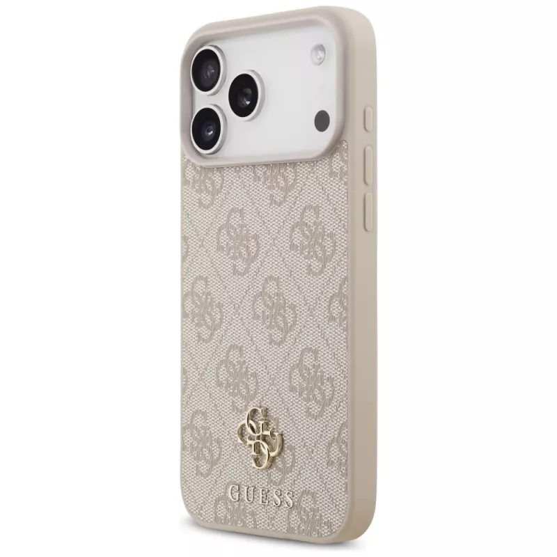 Funda MagSafe GUESS 4G Small Classic Logo para iPhone 18 Pro Max / 17 Pro Max - Rosa