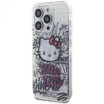 Funda rígida Hello Kitty HKHCP15XHDGPHT para iPhone 15 Pro Max 6,7