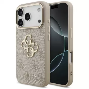 Funda GUESS 4G Big Classic Logo para Apple iPhone 17 Pro / 18 Pro - Oro rosa