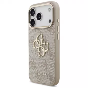 Funda GUESS 4G Big Classic Logo para Apple iPhone 17 Pro / 18 Pro - Oro rosa