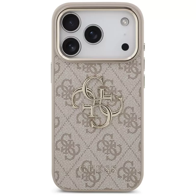 Funda GUESS 4G Big Classic Logo para Apple iPhone 17 Pro / 18 Pro - Oro rosa