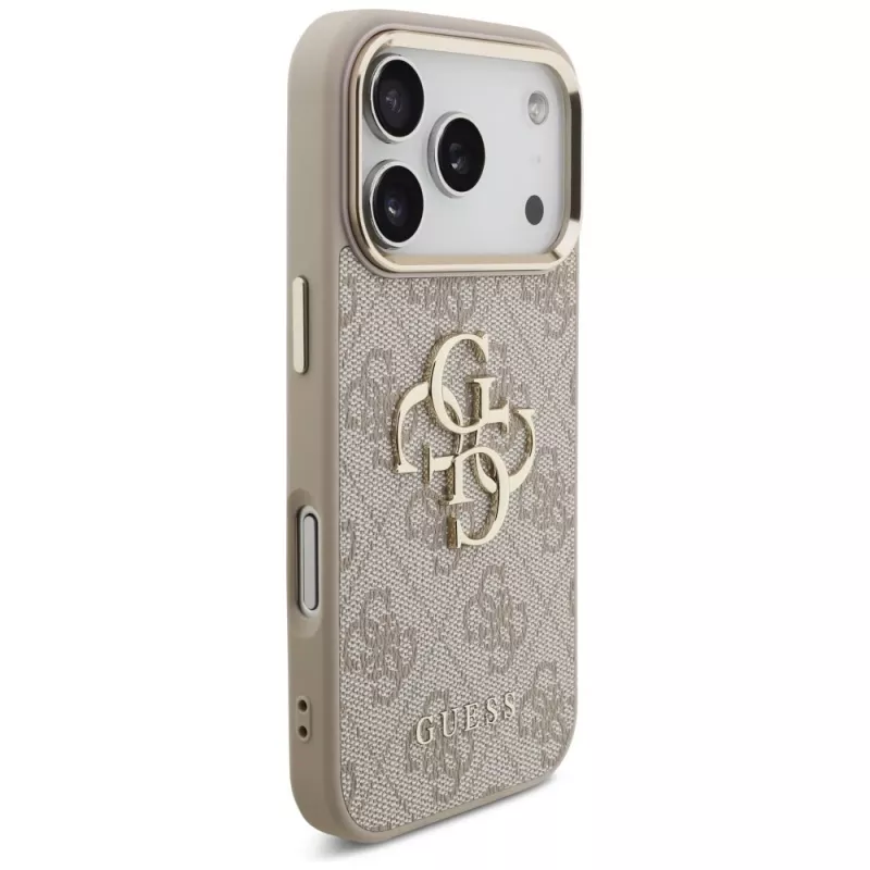 Funda GUESS 4G Big Classic Logo para Apple iPhone 17 Pro / 18 Pro - Oro rosa