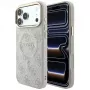 Funda MagSafe GUESS Embossed 4G Classic para iPhone 17 Pro / 18 Pro - Rosa