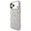 Funda MagSafe GUESS Embossed 4G Classic para iPhone 17 Pro / 18 Pro - Rosa