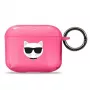 Karl Lagerfeld KLA3UCHFP Funda para AirPods 3 Rosa Choupette