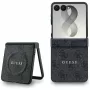 GUESS Funda MagSafe 4G Classic para Samsung Galaxy Z Flip8 - Negro