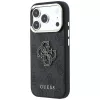 GUESS Funda 4G y Big Resin Logo para iPhone 17 Pro Max / 18 Pro Max - Negro