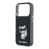 Karl Lagerfeld Funda MagSafe IML Choupette Body Sketch Print para iPhone 18 Pro Max / 17 Pro Max - Negro