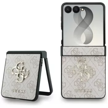GUESS Carcasa rígida 4G Big Logo para Samsung Galaxy Z Flip5 - Rosa
