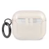 Karl Lagerfeld KLA3UKHGD Funda para AirPods 3 Glitter Oro Cabeza de Karl
