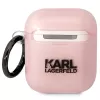 Karl Lagerfeld Funda Ikonik Choupette para AirPods 1/2 Rosa