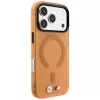 BMW M Funda MagSafe IML Frosted Metal Logo & Trims para iPhone 18 Pro Max / 17 Pro Max - Naranja
