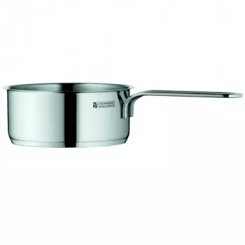 WMF Mini Rondel Olla 0,9L, 12cm, Cromargan 18/10 Acero inoxidable, apta para inducción, Plata