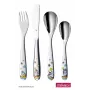 WMF Set de cubiertos infantiles Unicornio 4 piezas Plata