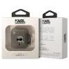 Karl Lagerfeld KLA2HNIKTCK Funda para AirPods 1/2 Negra Cabeza de Karl