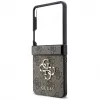 GUESS Carcasa rígida Big 4G Logo para Samsung Galaxy Z Flip4 - Marrón