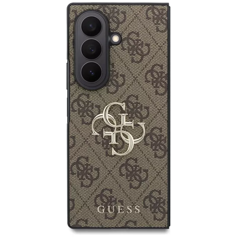 Guess Funda Big 4G Logo para Samsung Galaxy Z Fold 8 Ultra - Marrón
