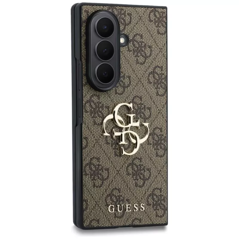 Guess Funda Big 4G Logo para Samsung Galaxy Z Fold 8 Ultra - Marrón