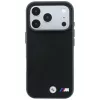 BMW M Funda MagSafe Tire Track Metal Logo para iPhone 18 Pro Max / 17 Pro Max - Negro