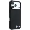 BMW M Funda MagSafe Tire Track Metal Logo para iPhone 18 Pro Max / 17 Pro Max - Negro