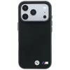 BMW M Funda MagSafe Tire Track Metal Logo para iPhone 18 Pro / 17 Pro - Negro