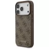 GUESS Funda 4G Classic para iPhone 18 Pro / 17 Pro - Marrón