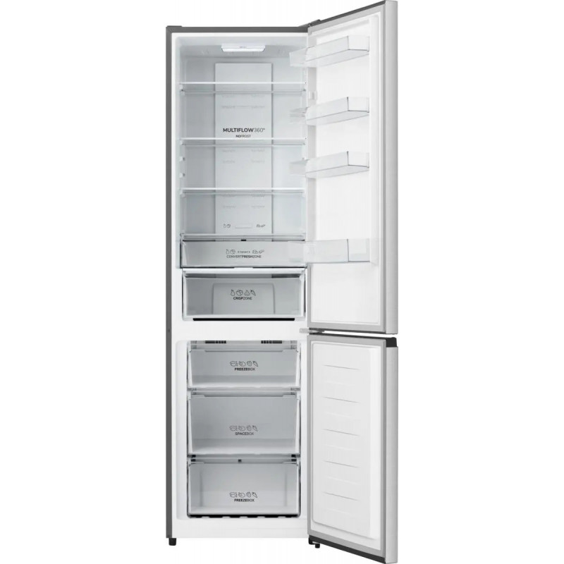 Gorenje NRK620DAXL4 Frigorífico-congelador independiente NoFrost Plus, 331 L totales, Dark Inox, clase energética D