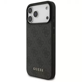 GUESS Funda protectora 4G Classic para iPhone 18 Pro Max / 17 Pro Max - Negro