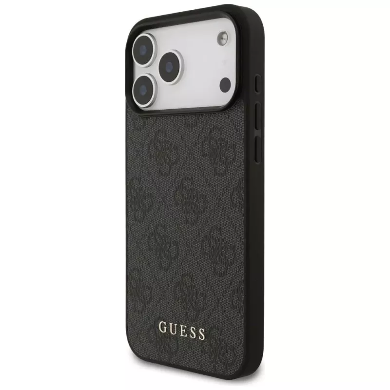 GUESS Funda protectora 4G Classic para iPhone 18 Pro Max / 17 Pro Max - Negro