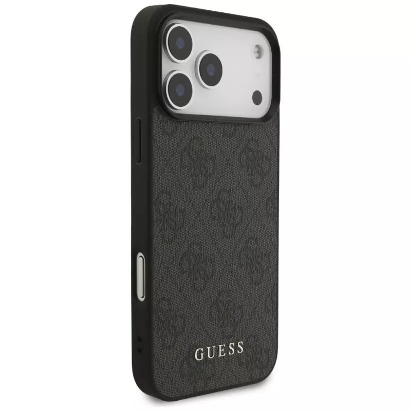 GUESS Funda protectora 4G Classic para iPhone 18 Pro Max / 17 Pro Max - Negro