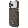 GUESS Funda MagSafe 4G Triangle Logo para iPhone 18 Pro Max / 17 Pro Max - Marrón