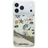 Karl Lagerfeld Funda Liquid Glitter Beach & Sand para iPhone 18 Pro Max / 17 Pro Max - Beige