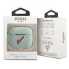 GUESS Funda de silicona Vintage para AirPods Pro - Azul Fucsia