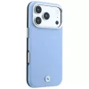 BMW Funda MagSafe Sign Deboss Quilted Metal Logo para iPhone 17 Pro / 18 Pro - Azul