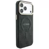 GUESS Funda MagSafe Embossed 4G Classic para iPhone 17 Pro / 18 Pro - Negro
