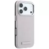 Karl Lagerfeld Funda MagSafe Grained Mono Resin Logo para iPhone 18 Pro / 17 Pro - Rosa