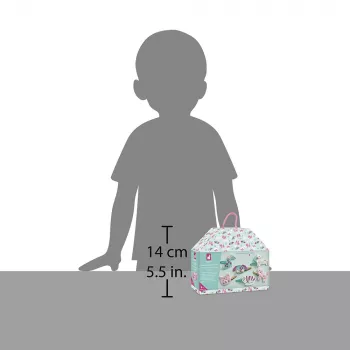 Janod Set de manualidades de horquillas con purpurina DIY – Perros y gatos, 5+ años