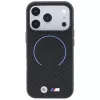 BMW M funda MagSafe Carbon Printed Ring para iPhone 18 Pro Max / 17 Pro Max - negro