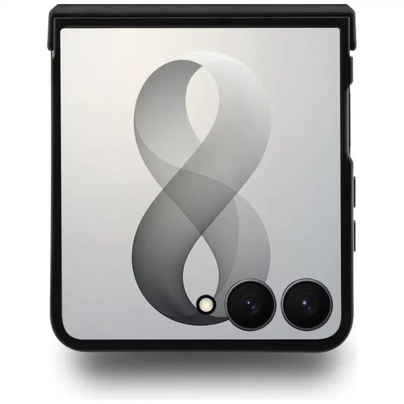 GUESS funda Big 4G Logo para Samsung Galaxy Z Flip 5 - negro