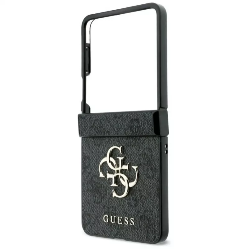 GUESS funda Big 4G Logo para Samsung Galaxy Z Flip 5 - negro