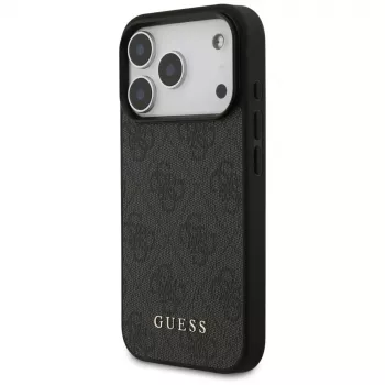 GUESS funda protectora trasera 4G Classic para Apple iPhone 18 Pro / 17 Pro - negra