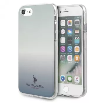 Carcasa rígida U.S. POLO ASSN. Gradient Pattern Collection para iPhone 7/8/SE (2020/2022) - Azul