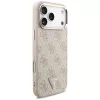 Funda MagSafe GUESS 4G Triangle Logo para iPhone 18 Pro Max / 17 Pro Max - Oro rosa
