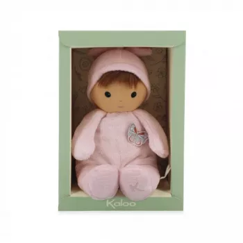 Muñeca de tela Kaloo Camellia 24 cm en caja de regalo, colección Tendresse