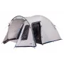 Tienda de campaña tipo cúpula High Peak TESSIN 5.0 CLIMATE PROTECTION 80, 5 personas, Gris/Azul